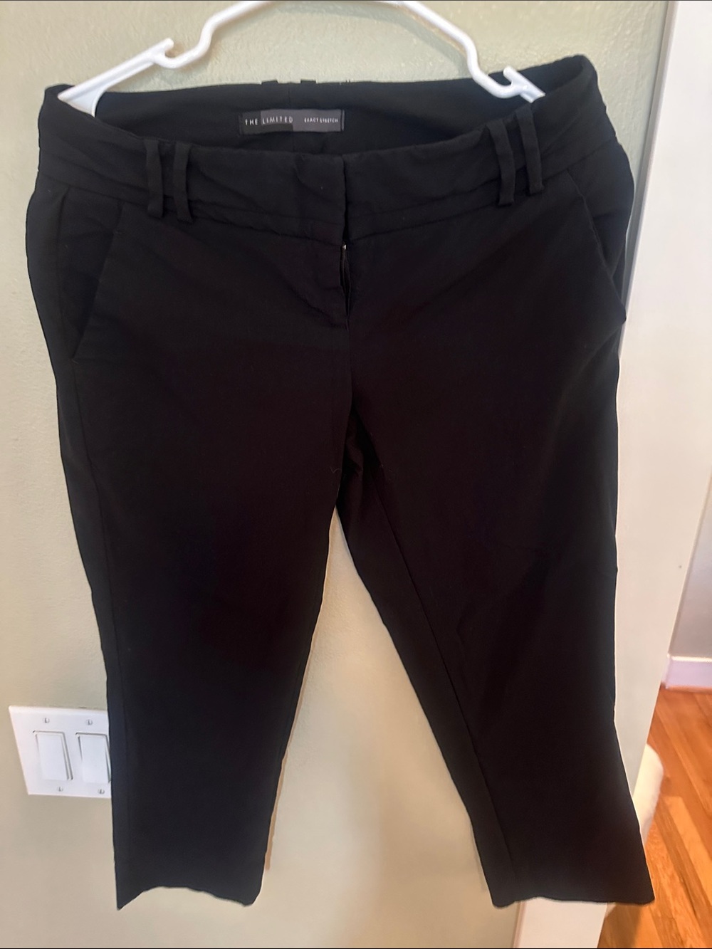 The Limited Black Ankle Cropped Dress Pants